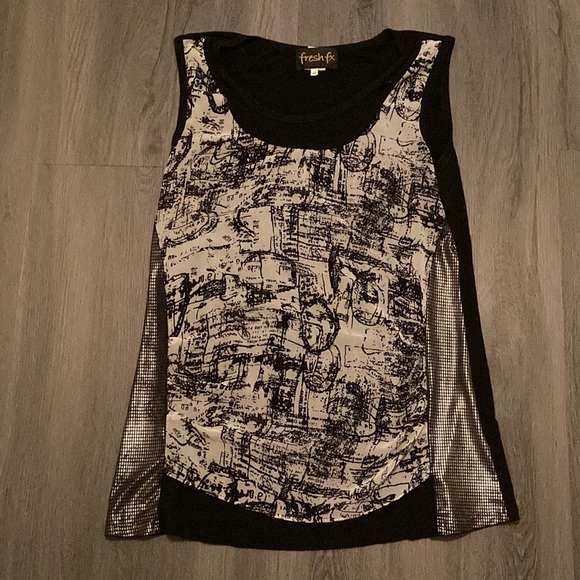 Fresh Fx M Black And Grey Tank Top - Picture 3 of 5